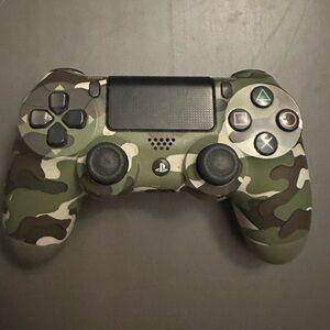 Sony PlayStation 4 PS4 Dual Shock Wireless Controller Green Camouflage
